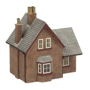 Pre-Built Bachmann 44-0078 Scenecraft Crossing Keepers Cottage