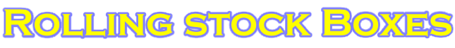 Rolling stock Boxes